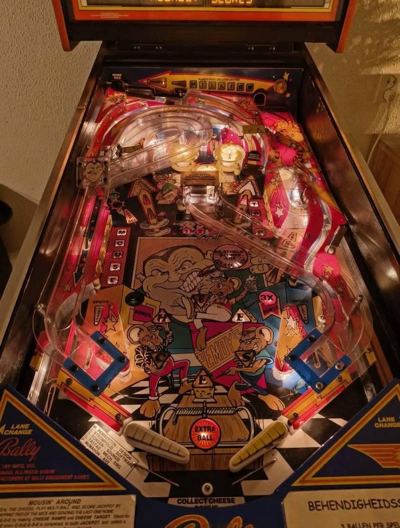 Bally Mousin' Around Pinball Machine