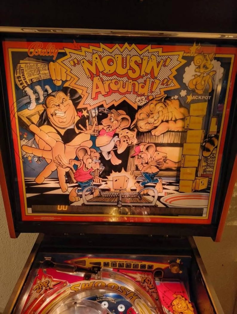 Bally Mousin' Around Pinball Machine