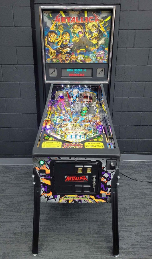 Metal Edition Pinball Machine