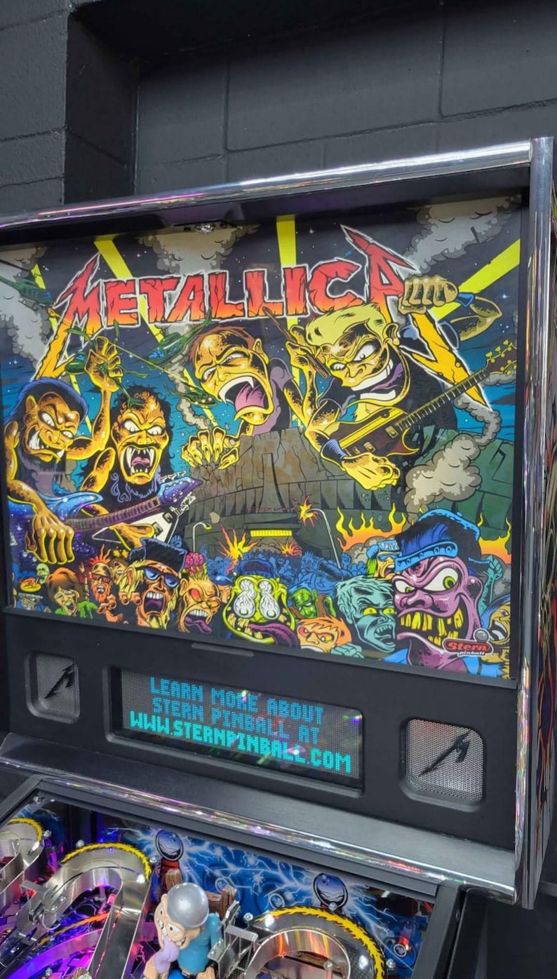 Metal Edition Pinball Machine