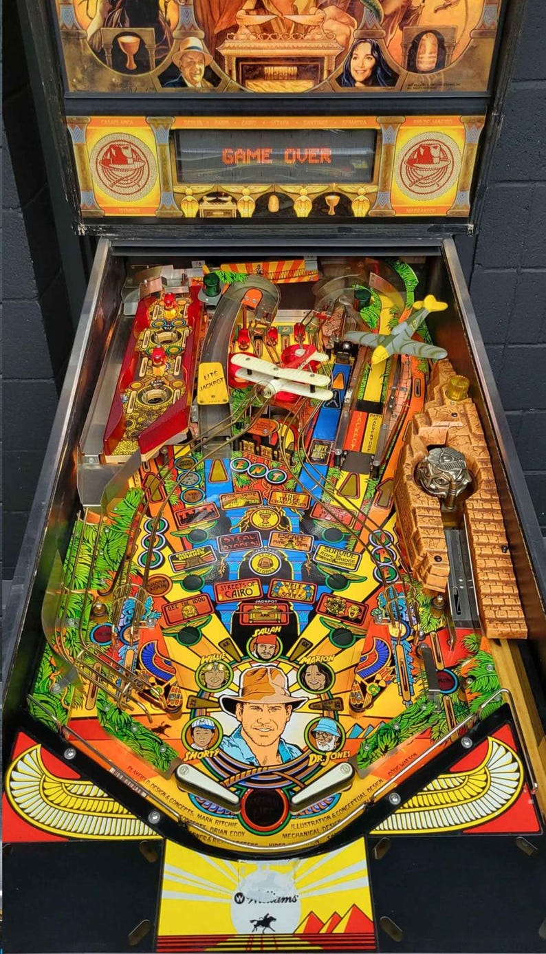 Indiana Jones Edition Pinball Machine