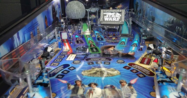 Star Wars Pinball Machine