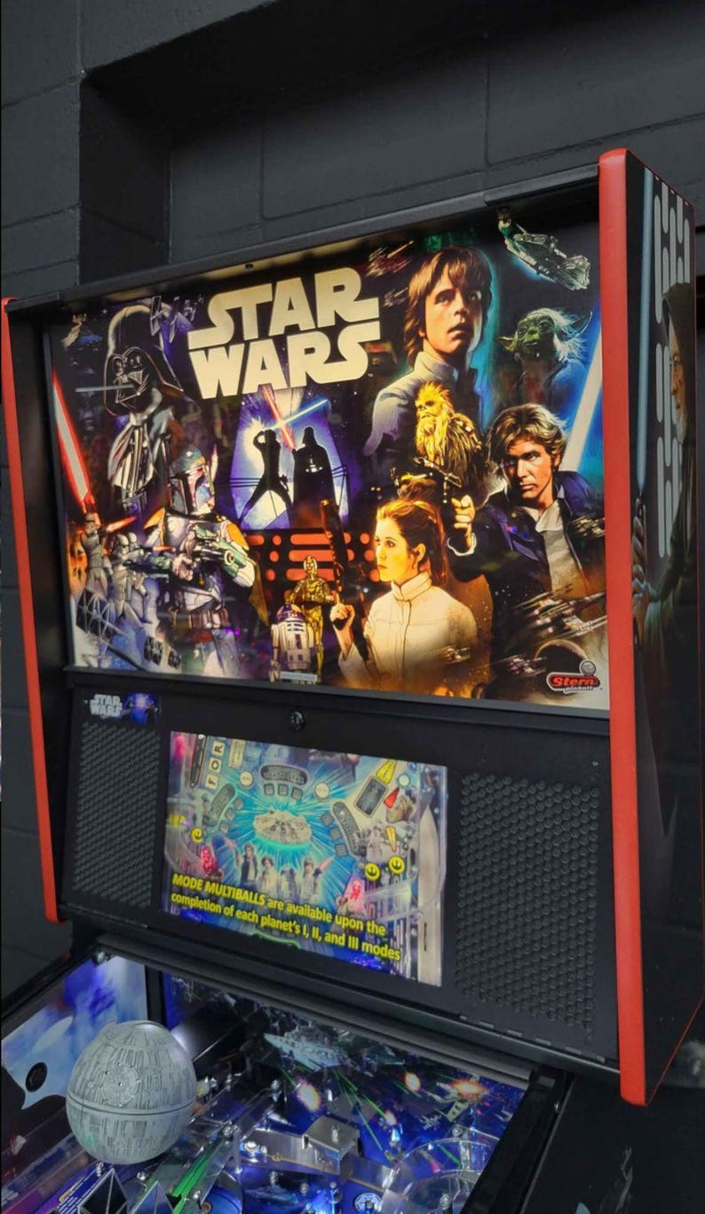 Star Wars Pinball Machine