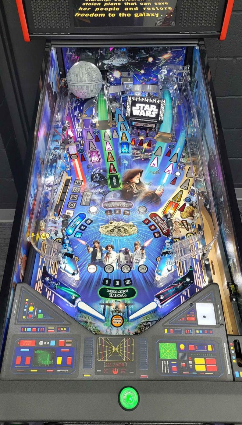 Star Wars Pinball Machine
