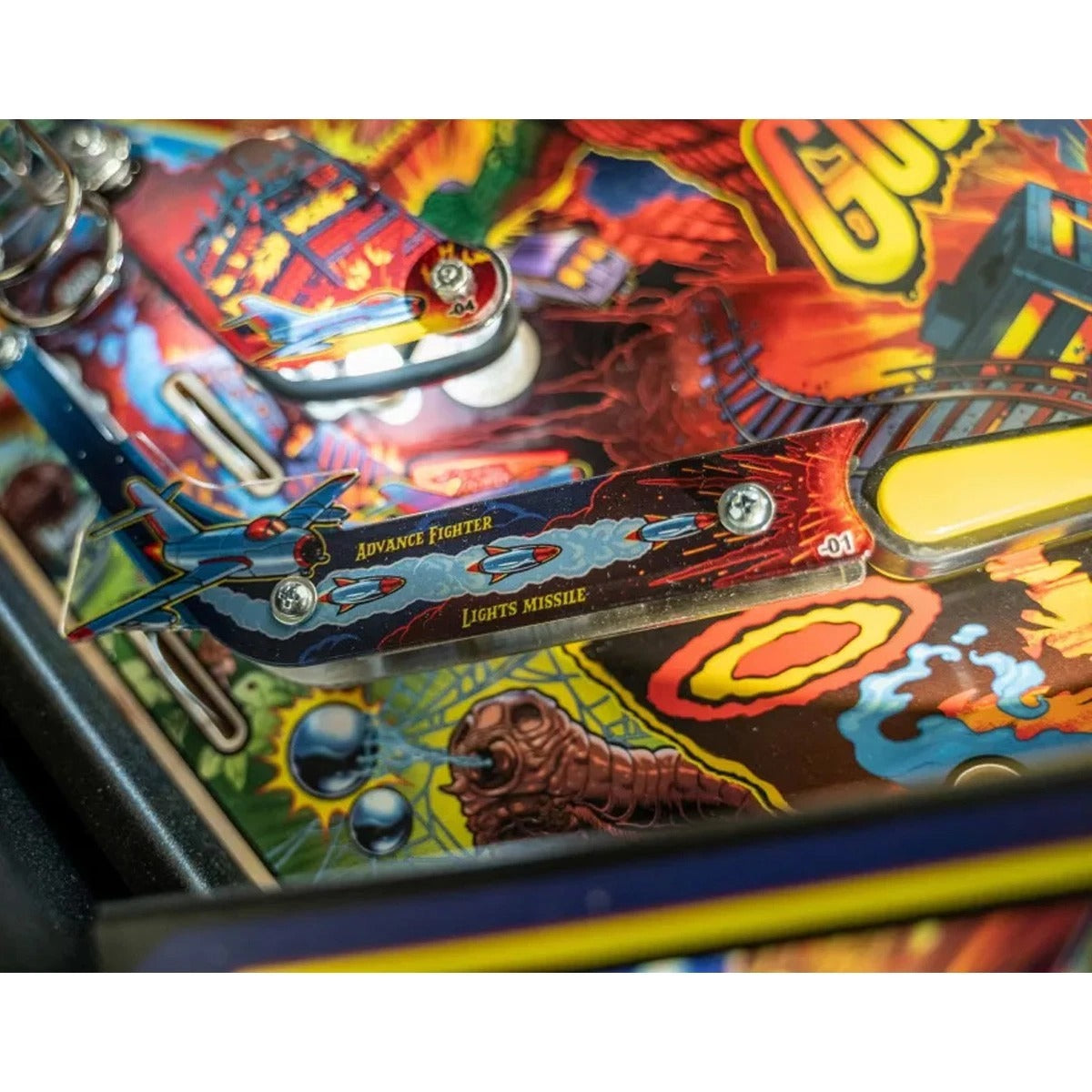 Stern Godzilla Premium Pinball Machine with Installed Shaker Motor