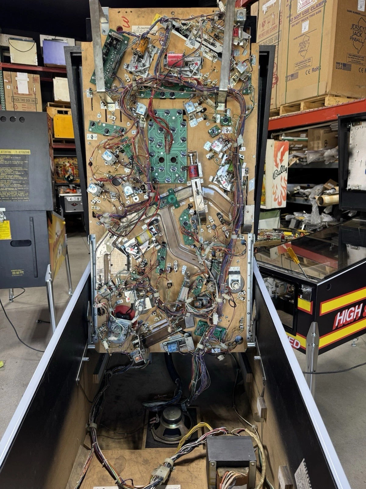 Twilight Zone Pinball Machine Bally 1993 LEDs Free Ship Orange County Pinballs