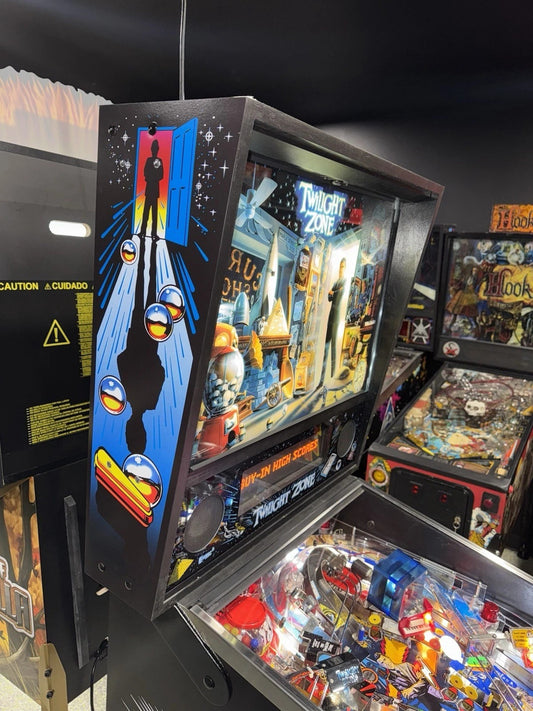 Twilight Zone Pinball Machine Bally 1993 LEDs Free Ship Orange County Pinballs