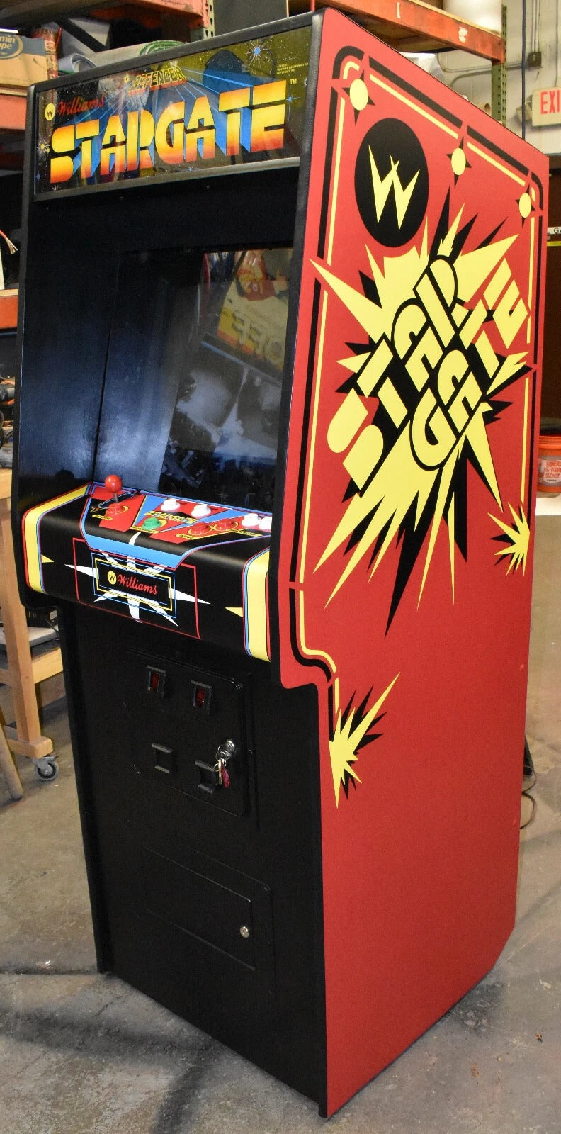 STARGATE ARCADE MACHINE by WILLIAMS (Excellent Condition)