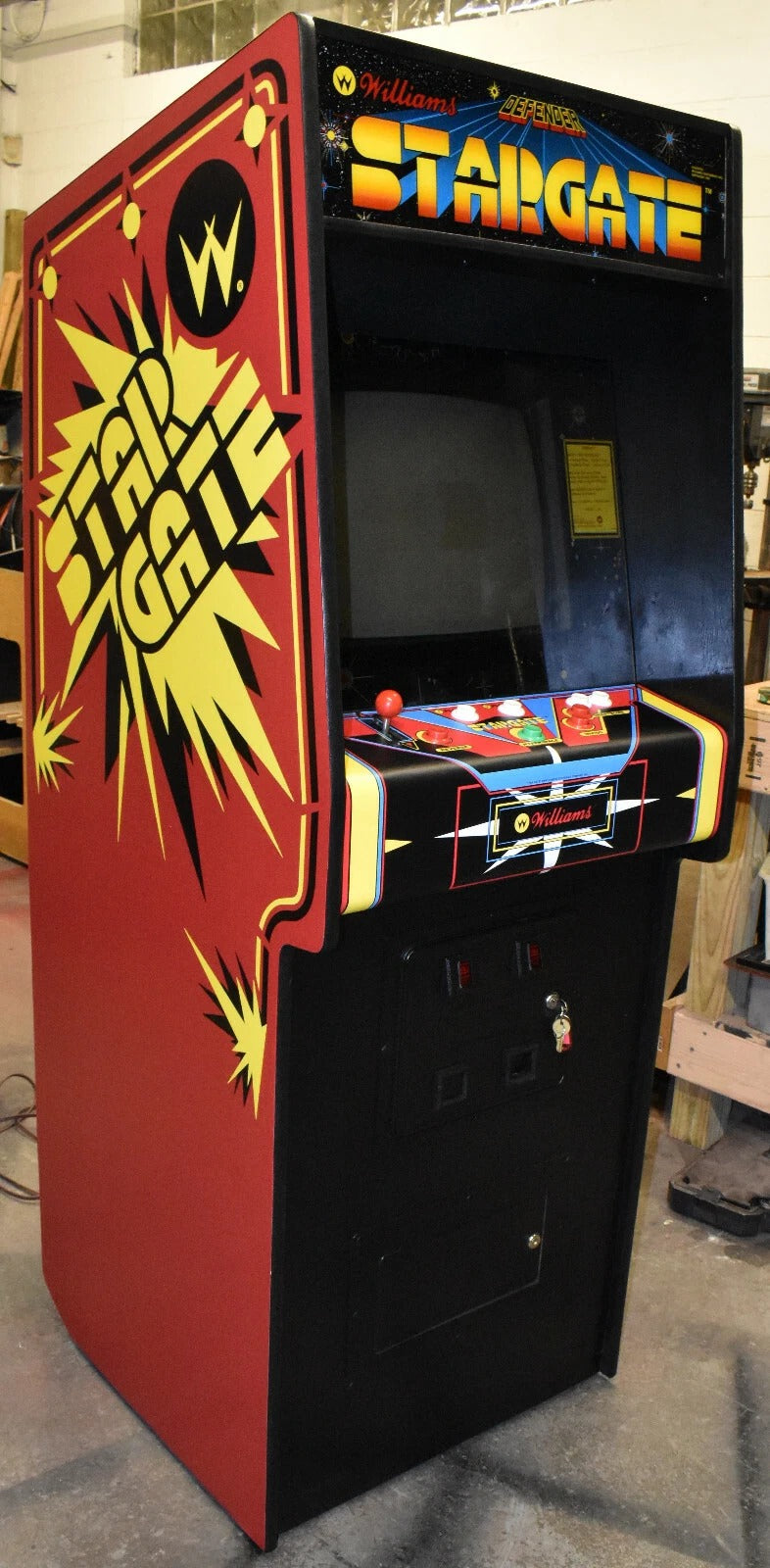 STARGATE ARCADE MACHINE by WILLIAMS (Excellent Condition)